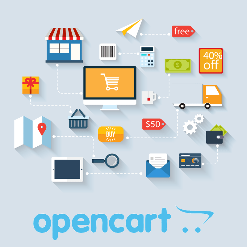 OpenCart Φιλοξενία & Κατασκευή Eshop